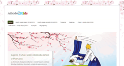 Desktop Screenshot of aikidokids.pl